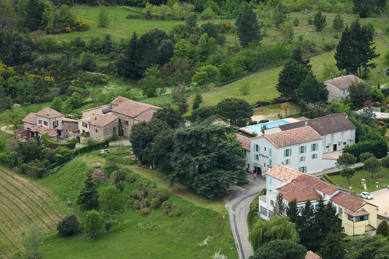 Logis Hotel Restaurant Le Chene Vert Rocher Bagian luar foto